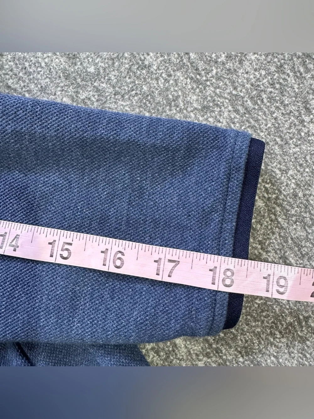 J. Crew Performance Blue Half-Zip Pullover With COOLMAX Technology Size Medium